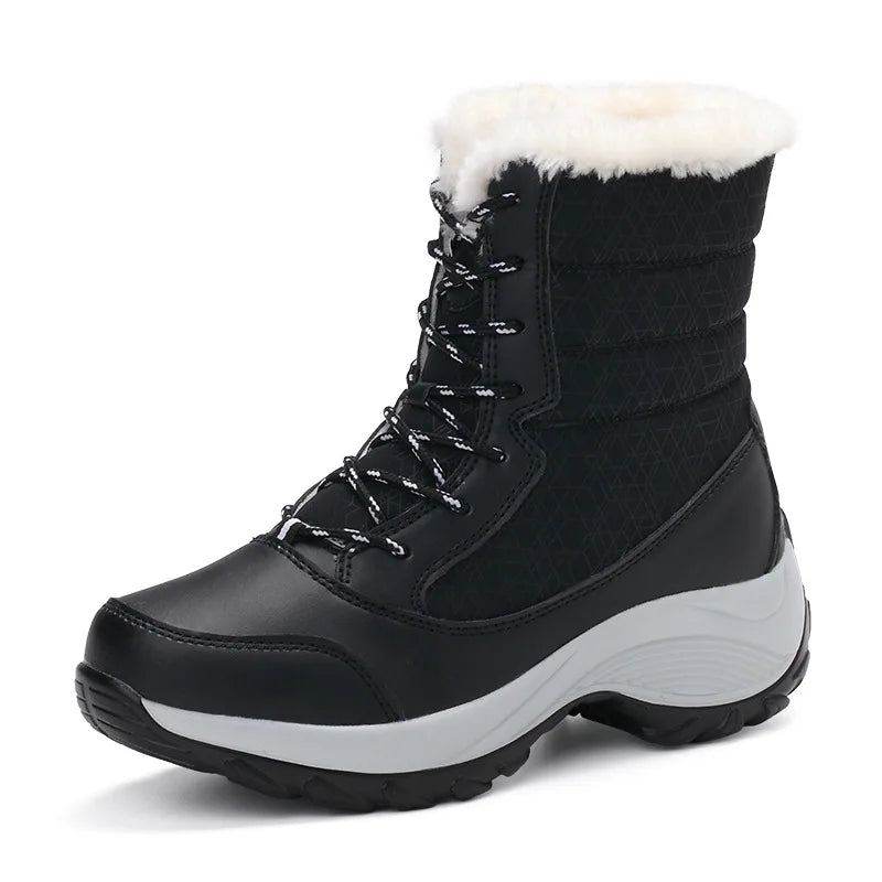Warm Non Slip Snow Boots Women - Glamora