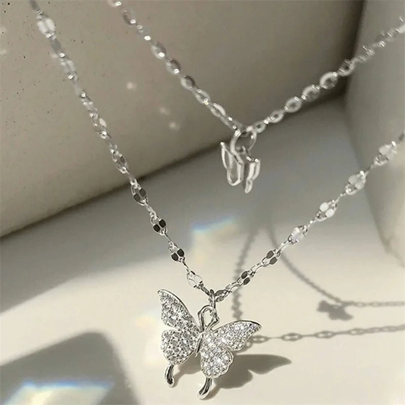 Exquisite Layered Geometric Round Necklaces - Glamora