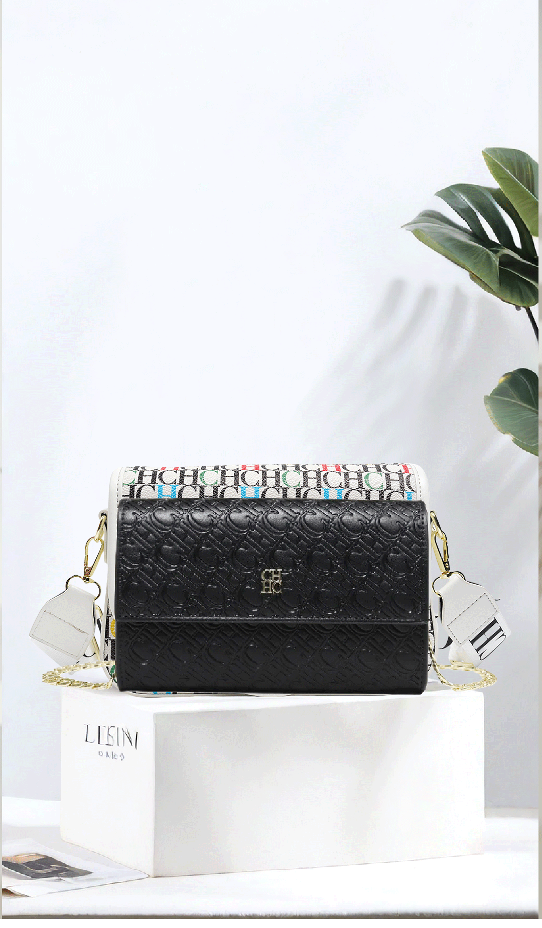 Color Blocked Crossbody Bag Elegant Everyday - Glamora