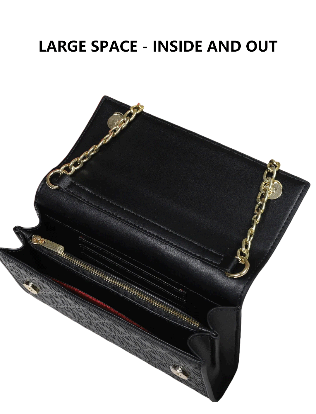 Color Blocked Crossbody Bag Elegant Everyday - Glamora