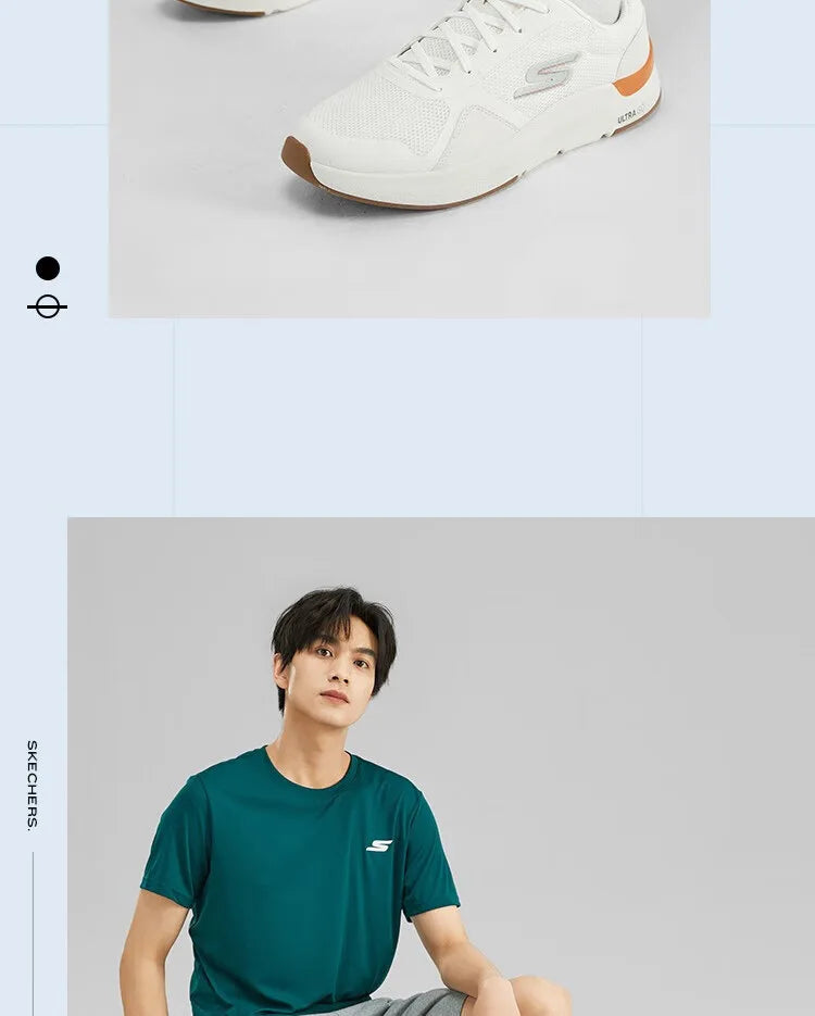 Skechers Shock Absorbing Running Shoes Lightweight Comfort - Glamora