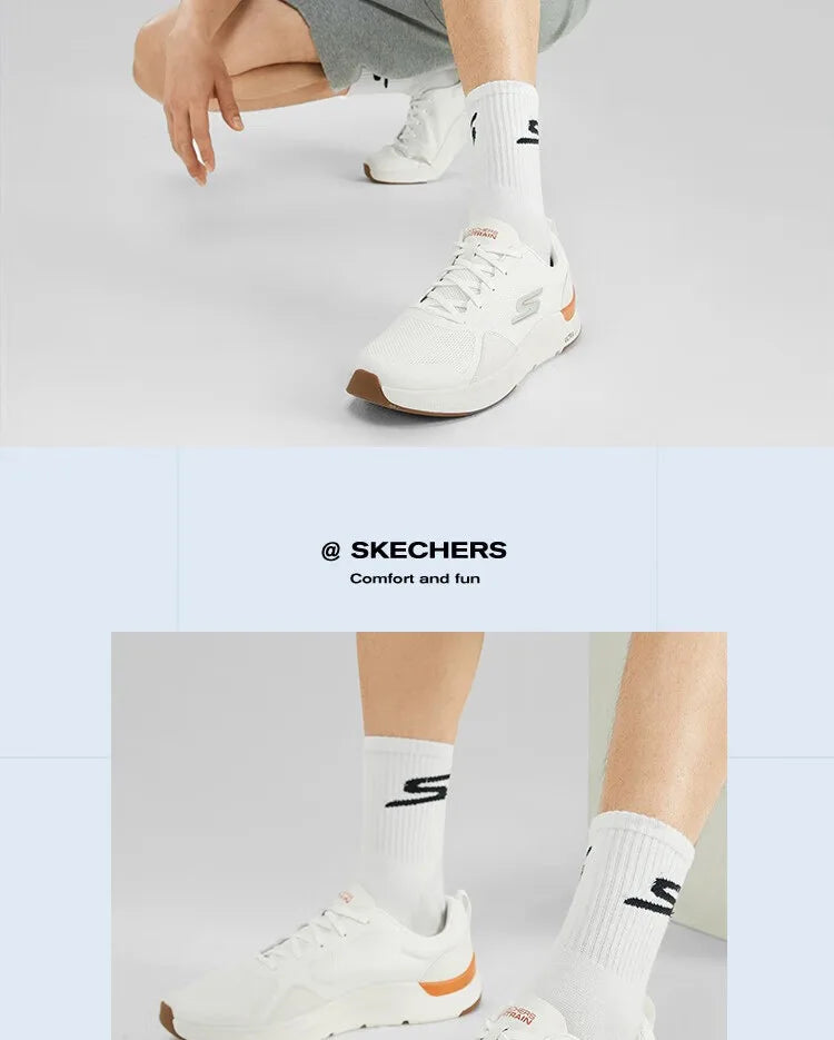 Skechers Shock Absorbing Running Shoes Lightweight Comfort - Glamora