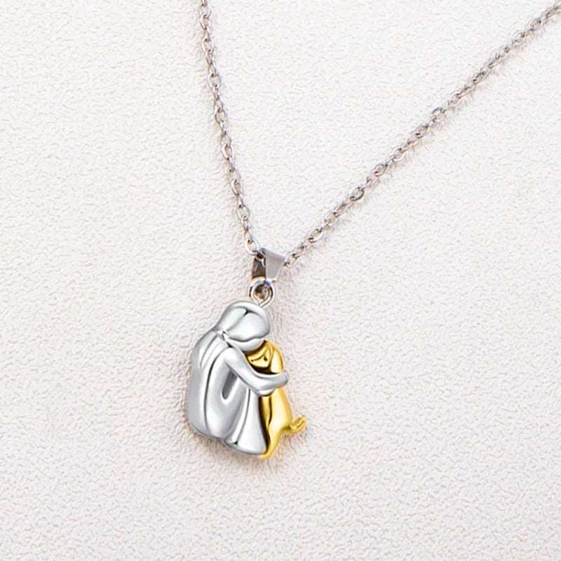 Charming Puppy Pendant Zinc Alloy Necklace - Glamora