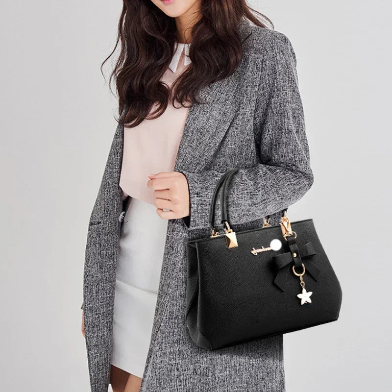 Elegant Messenger Bag Stylish Office Tote - Glamora