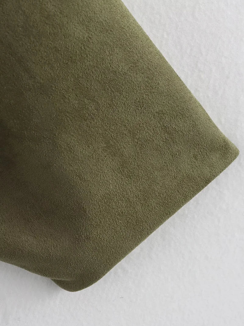 Vintage Bomber Jacket Stylish Outerwear Women - Glamora