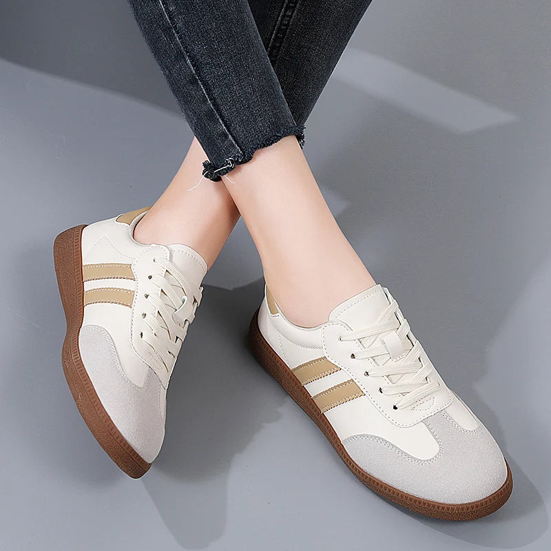 Casual Comfortable Flats Walking Shoes - Glamora