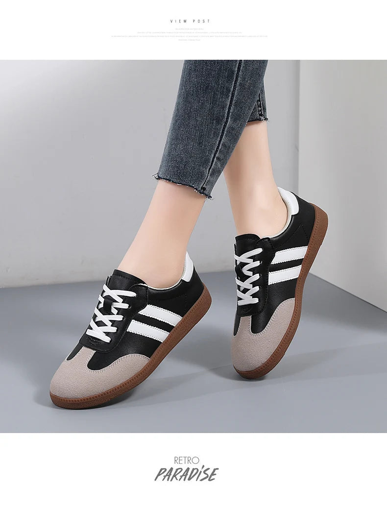 Casual Comfortable Flats Walking Shoes - Glamora
