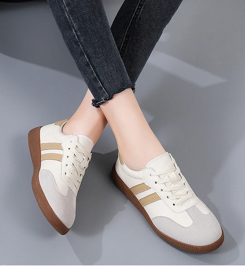 Casual Comfortable Flats Walking Shoes - Glamora