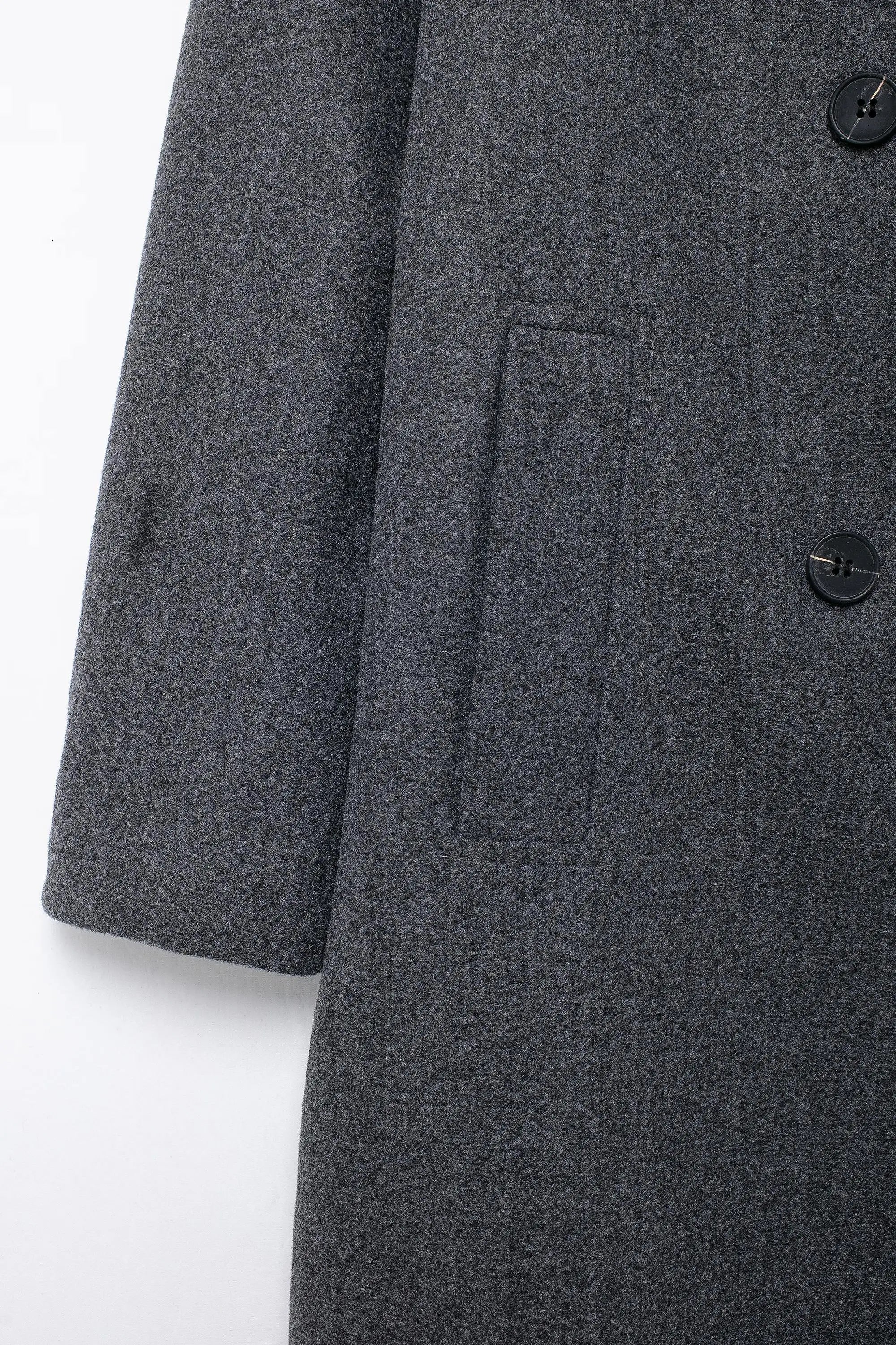 Double Breasted Wool Coat Warmth Women - Glamora