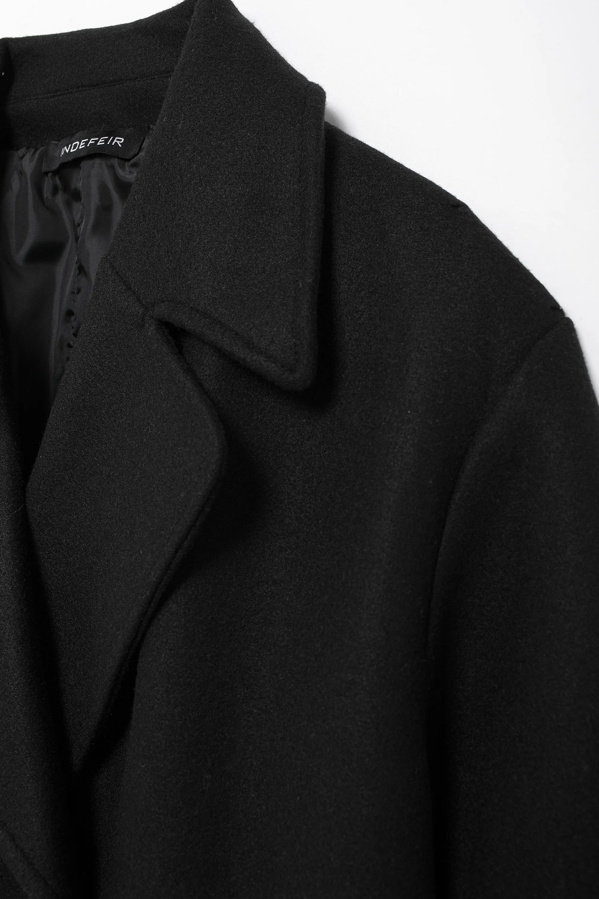 Double Breasted Wool Coat Warmth Women - Glamora