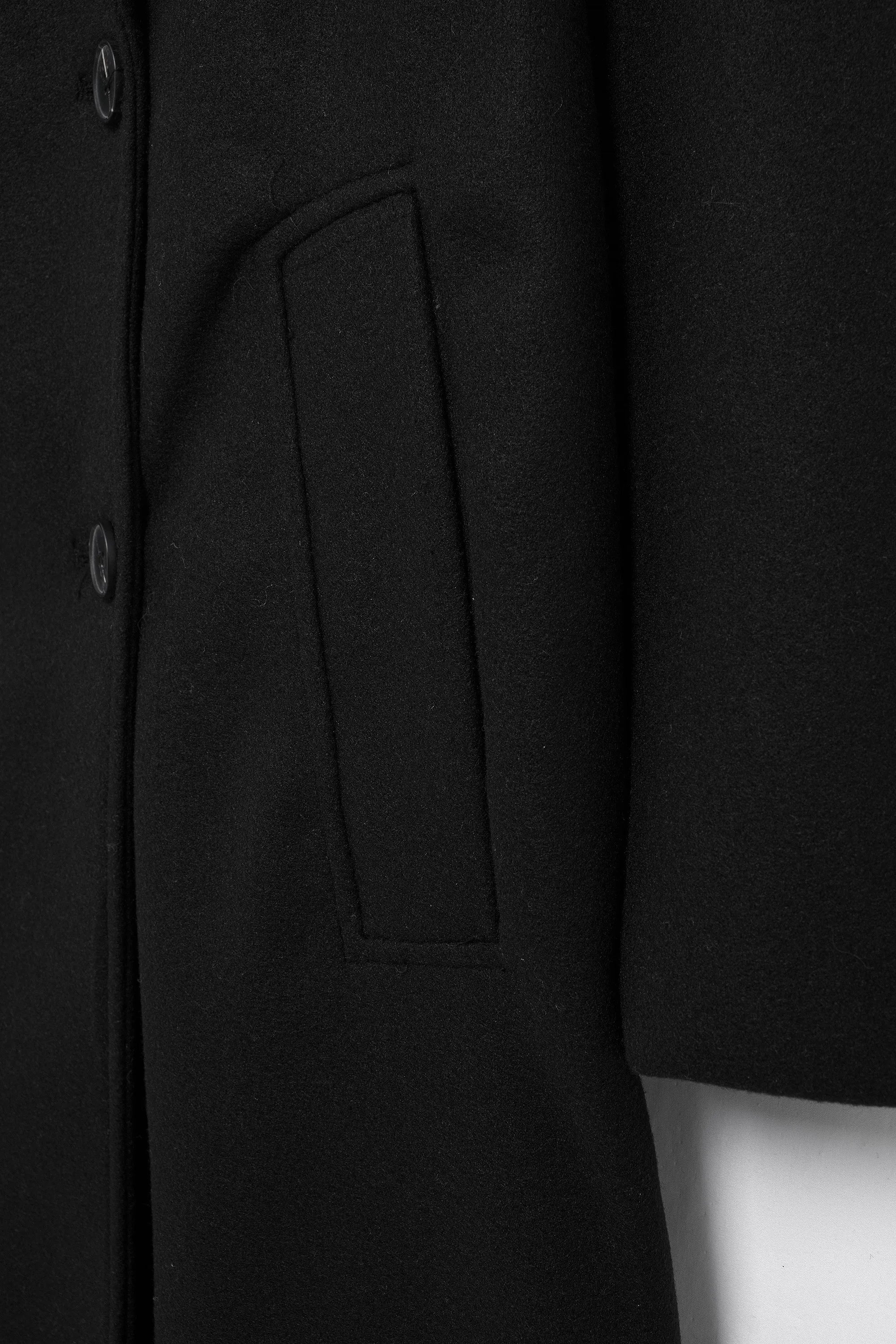 Double Breasted Wool Coat Warmth Women - Glamora