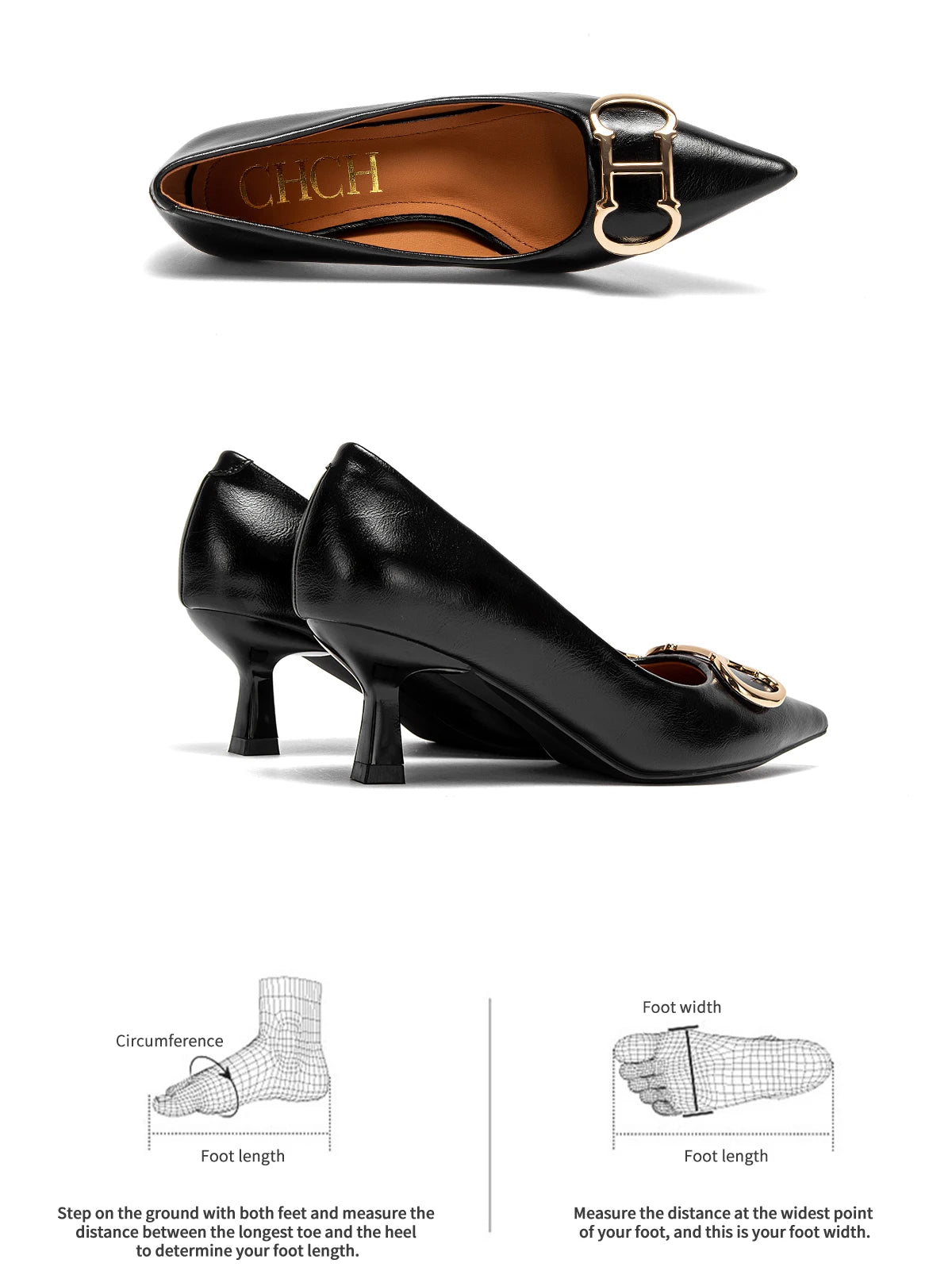 Classic Comfortable Pumps for Women - Glamora