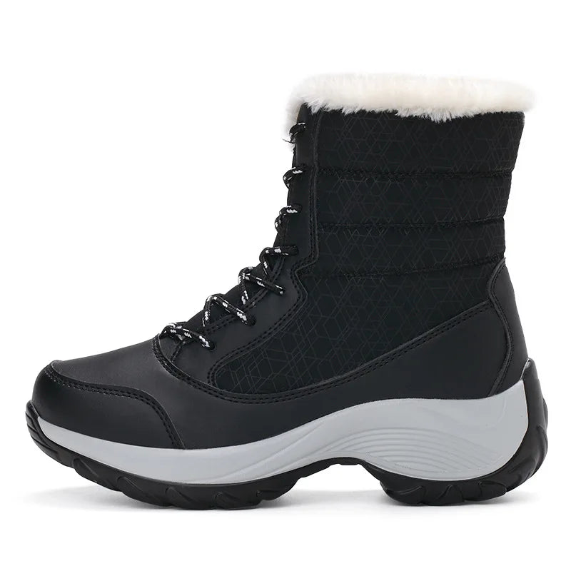 Warm Non Slip Snow Boots Women - Glamora