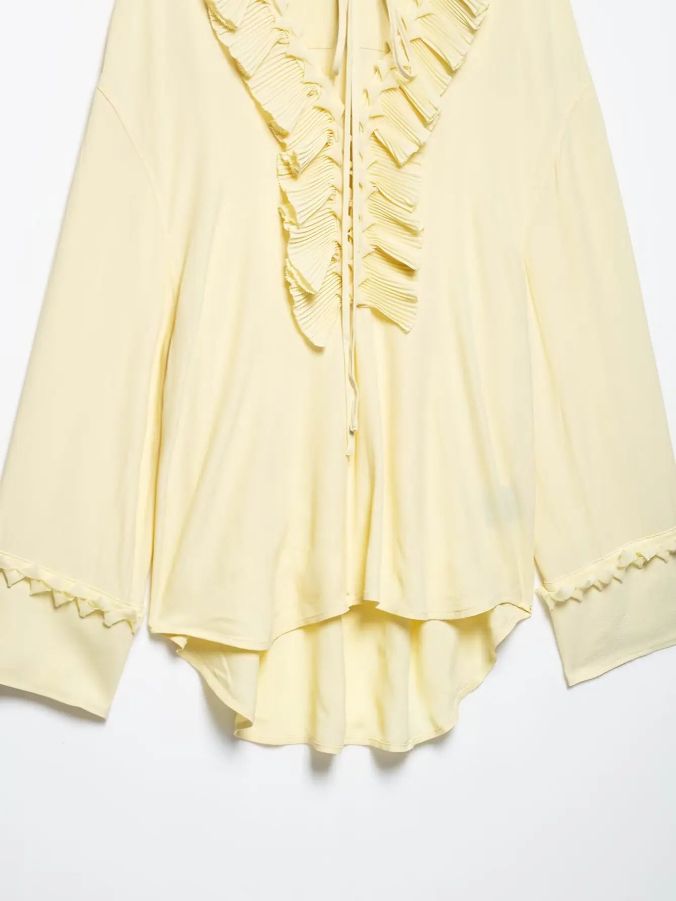 V Neck Lace Up Skirt Suit Summer - Glamora