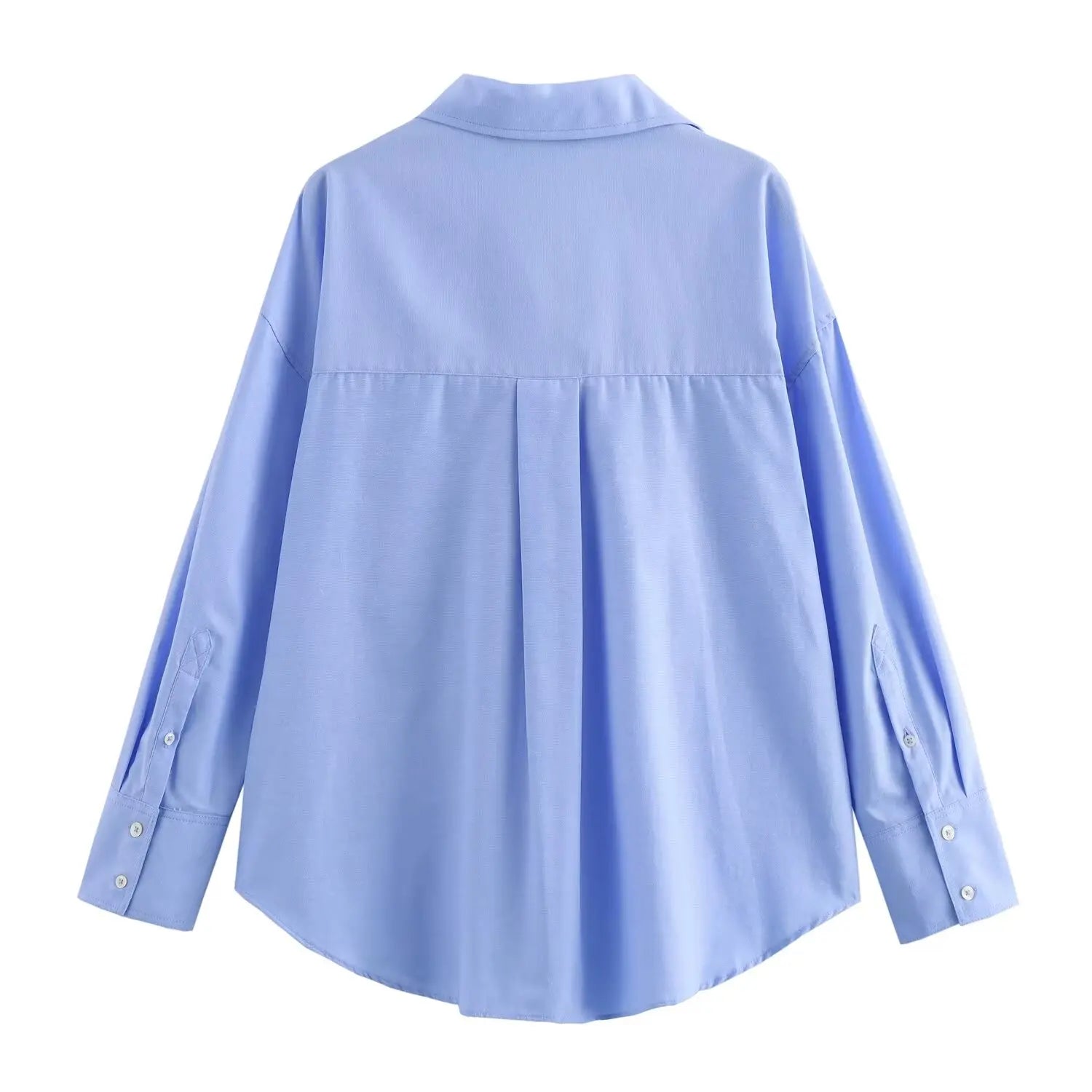 Cotton Oxford Blouse Stylish Comfort Women - Glamora