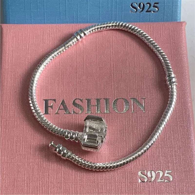 Handmade Sterling Silver Zircon Heart Set - Glamora