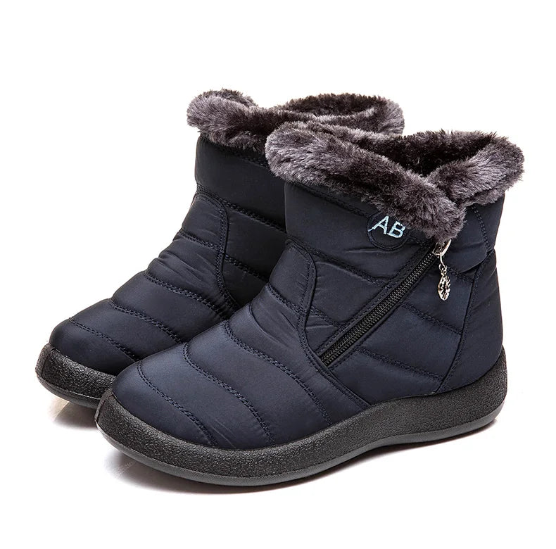 Fur Lined Winter Boots Warm Comfort - Glamora
