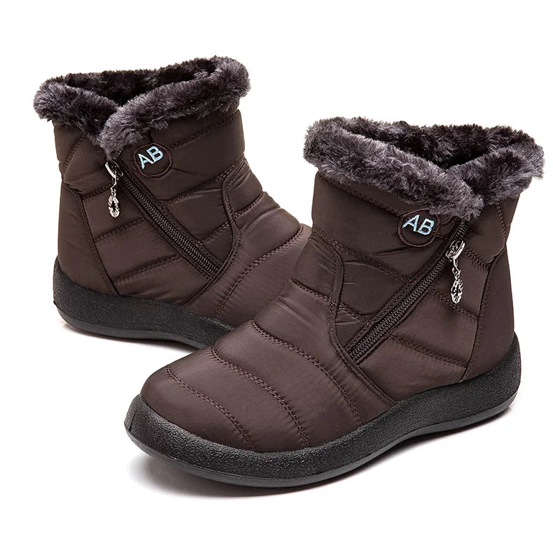 Fur Lined Winter Boots Warm Comfort - Glamora