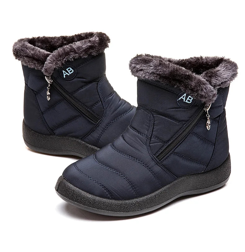 Fur Lined Winter Boots Warm Comfort - Glamora