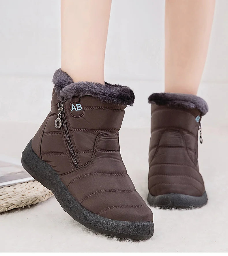 Fur Lined Winter Boots Warm Comfort - Glamora