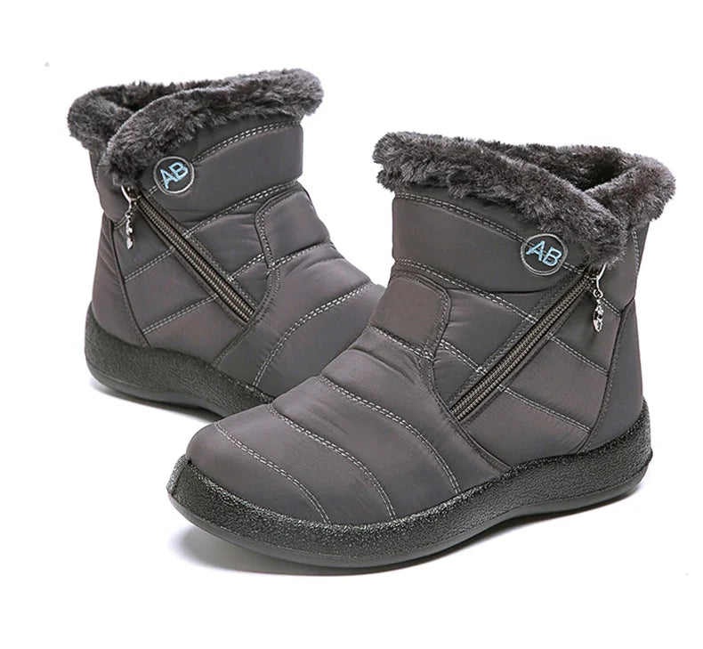 Fur Lined Winter Boots Warm Comfort - Glamora