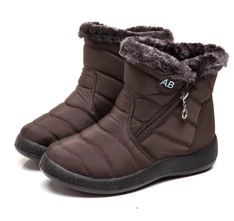 Fur Lined Winter Boots Warm Comfort - Glamora