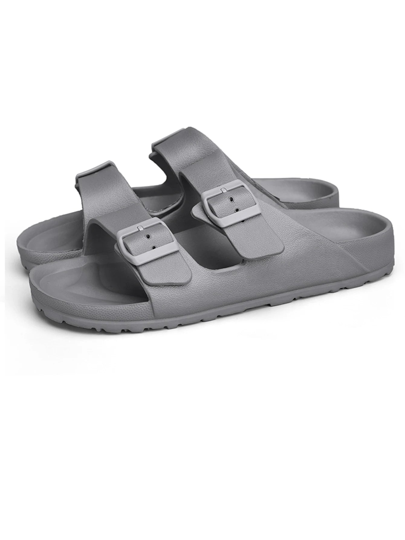 Flat Heel Slip On Comfort Slippers - Glamora