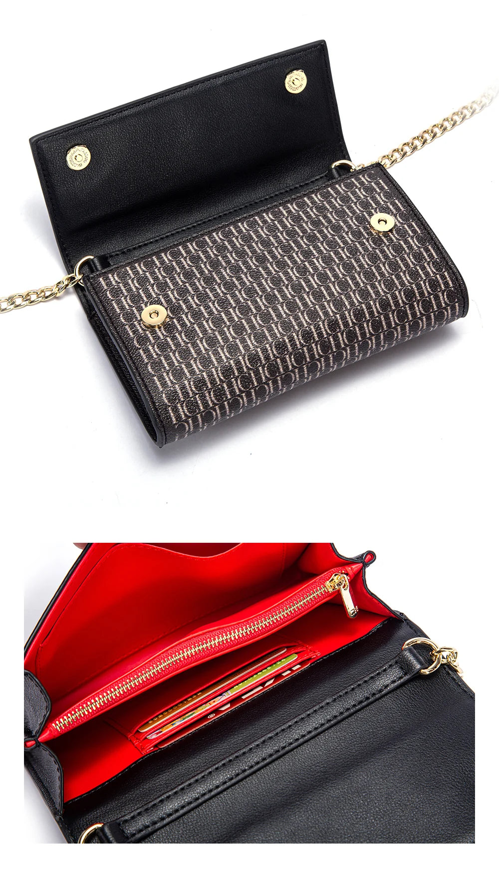 Minimalist Chain Shoulder Bag Commuters - Glamora