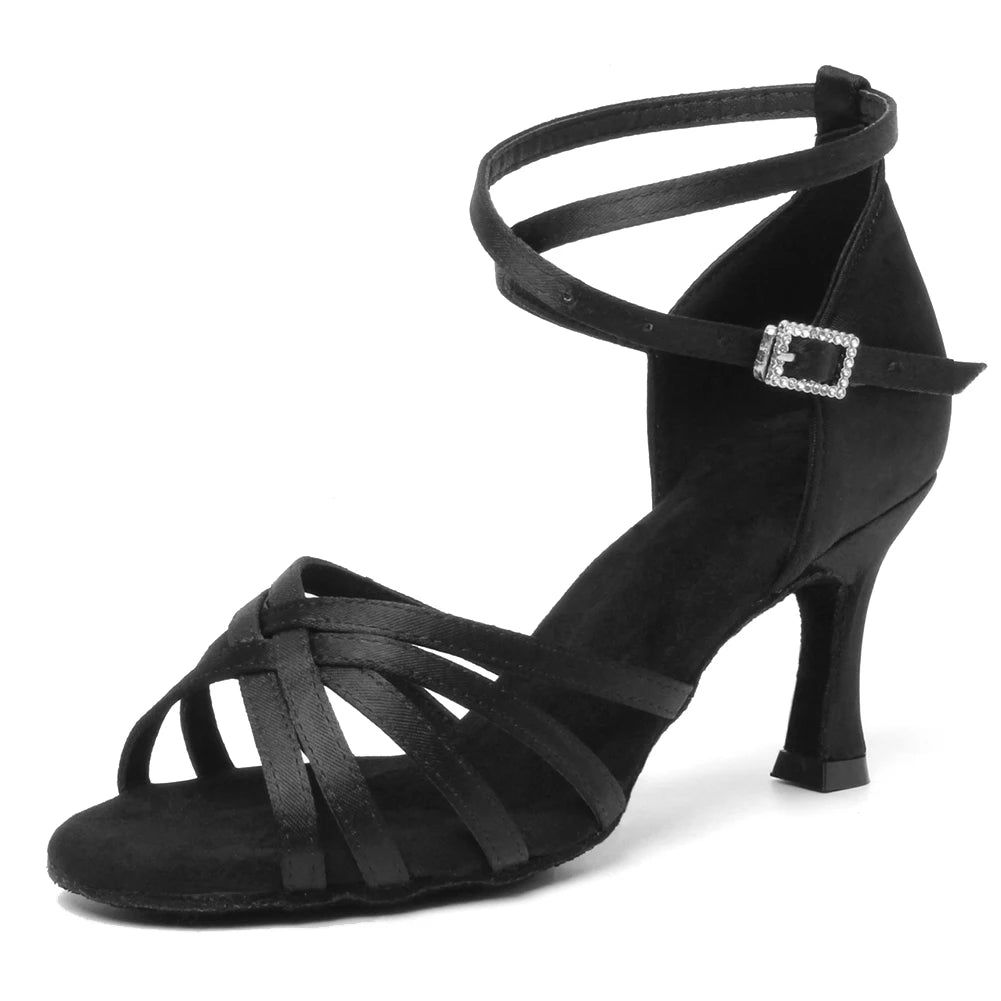 Suede Sole Latin Dance Shoes Women - Glamora
