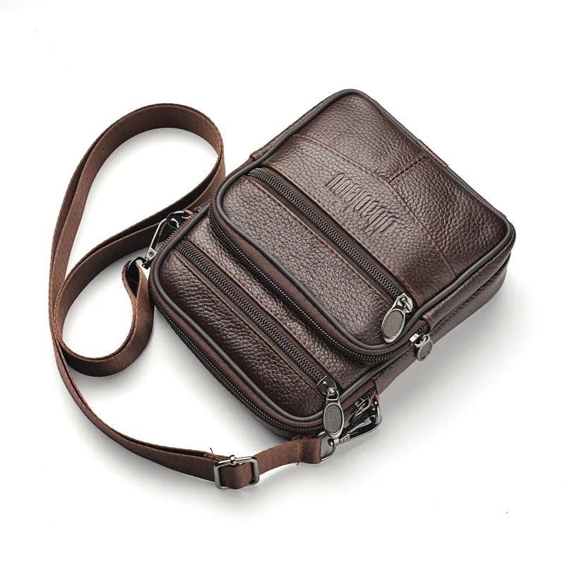 Genuine Leather Crossbody Bag Travel - Glamora