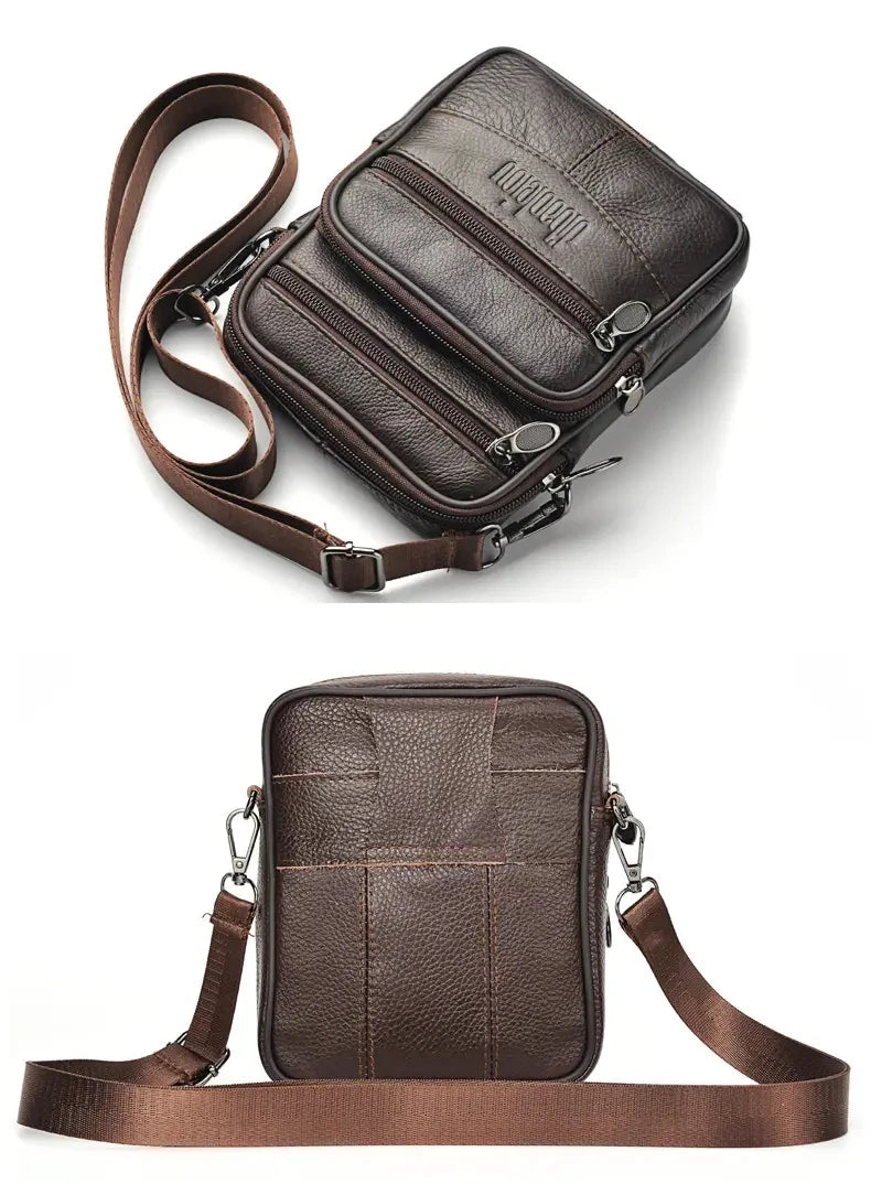 Genuine Leather Crossbody Bag Travel - Glamora