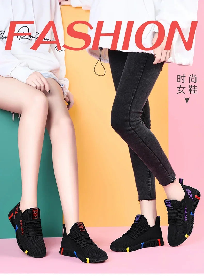 Lightweight Air Mesh Sneakers Casual Women - Glamora