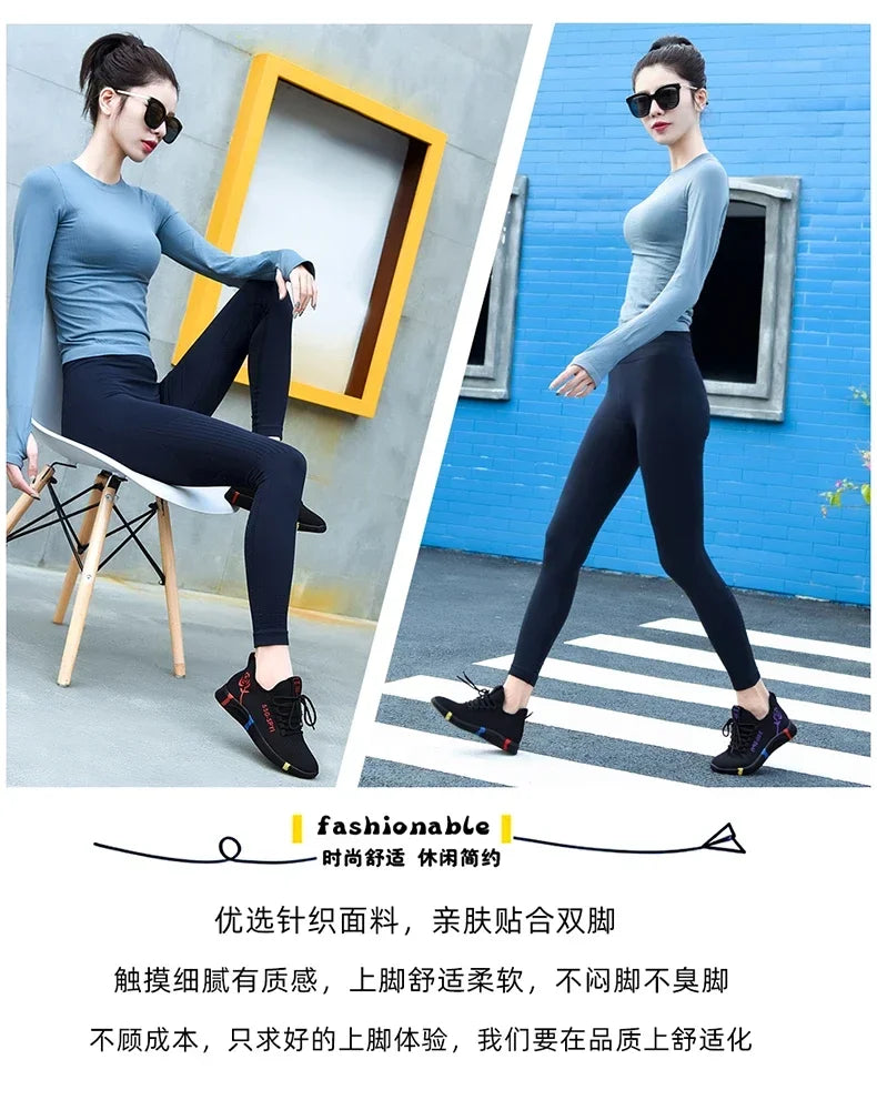 Lightweight Air Mesh Sneakers Casual Women - Glamora