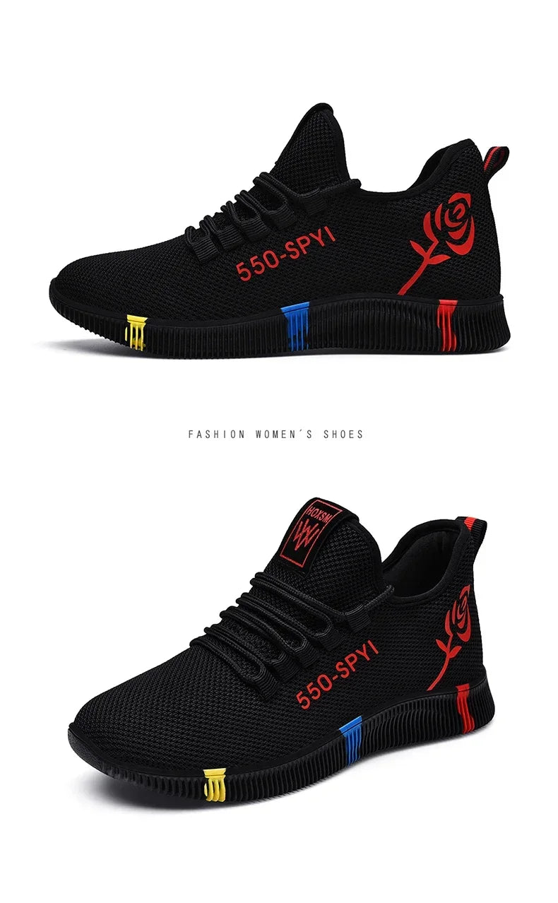 Lightweight Air Mesh Sneakers Casual Women - Glamora