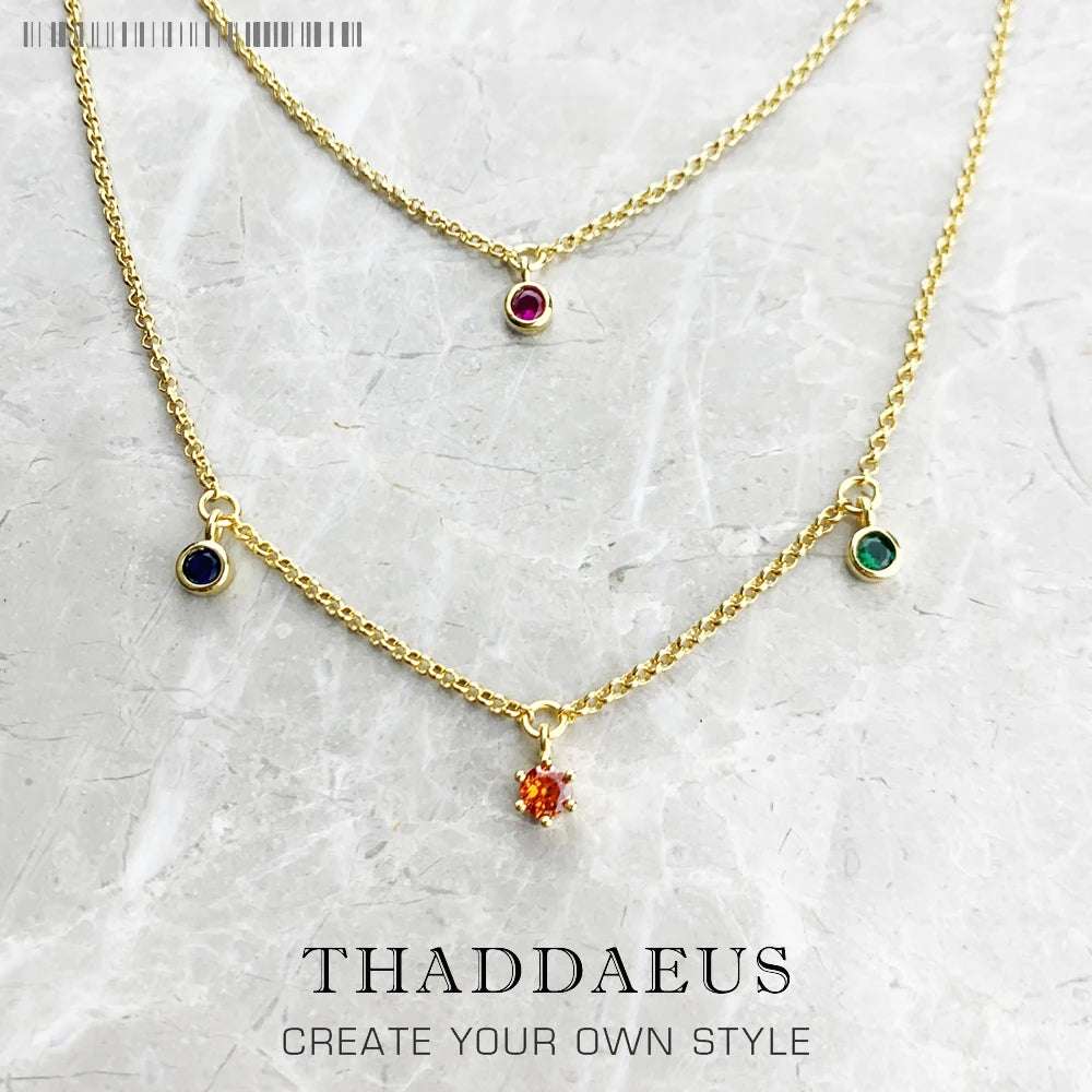 925 Sterling Silver Double Layer Necklace - Glamora