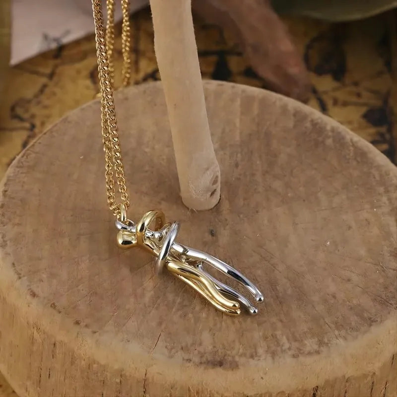 Stainless Steel Hip Hop Punk Pendant - Glamora