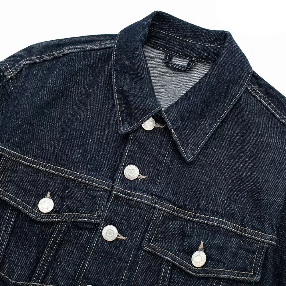 Vintage Denim Jacket And Jeans Set - Glamora