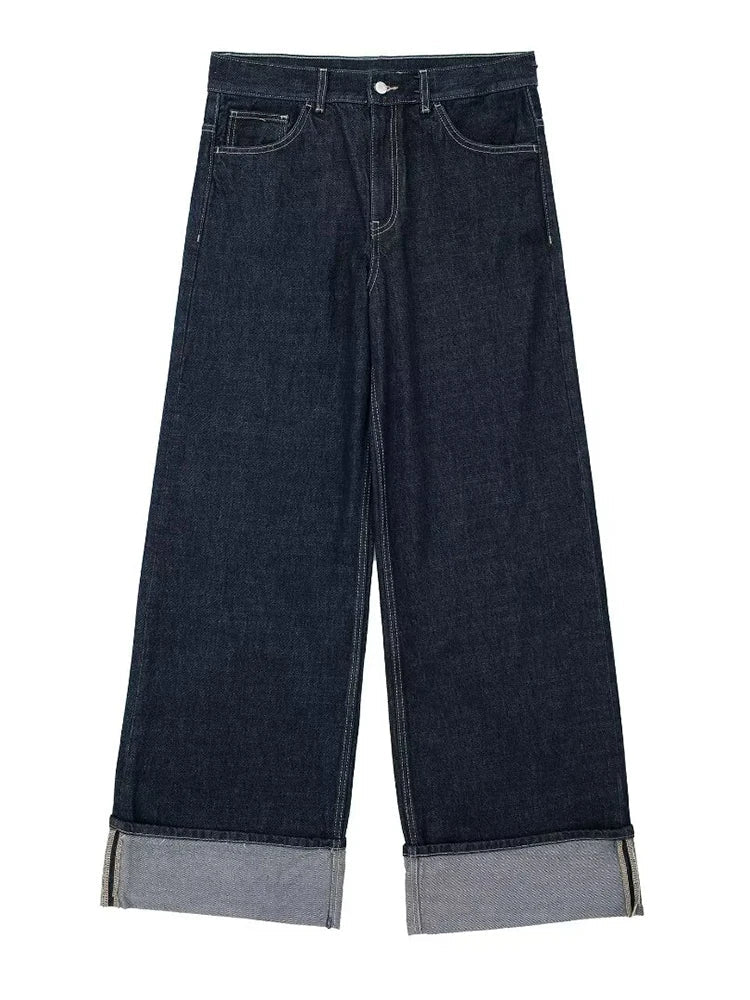 Vintage Denim Jacket And Jeans Set - Glamora