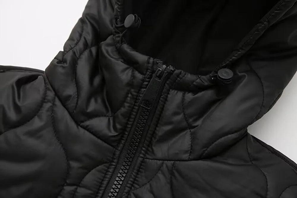 Hooded Warm Zipper Jacket Women - Glamora
