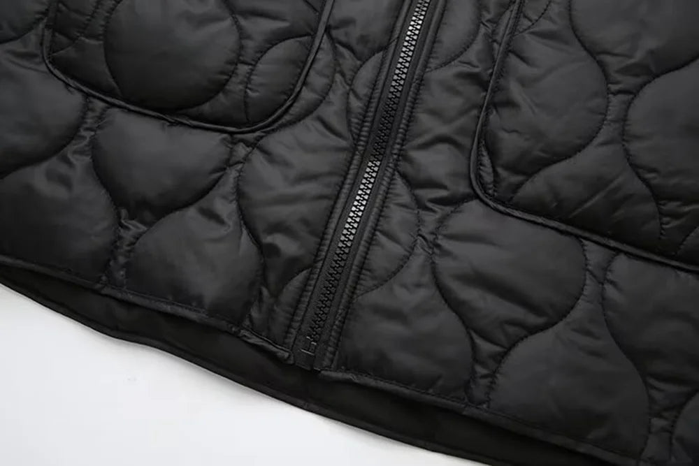 Hooded Warm Zipper Jacket Women - Glamora