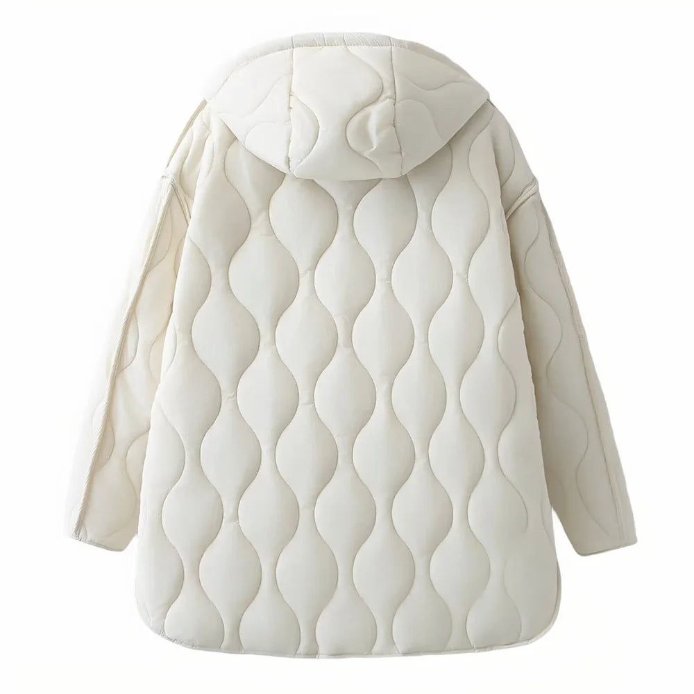 Hooded Warm Zipper Jacket Women - Glamora