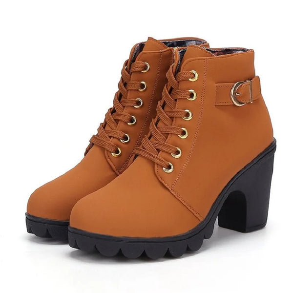 Lace Up High Heels Stylish Women - Glamora