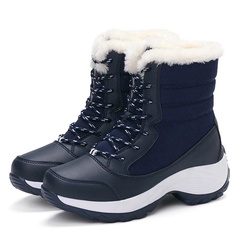 Warm Non Slip Snow Boots Women
