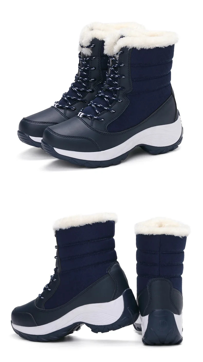 Warm Non Slip Snow Boots Women - Glamora