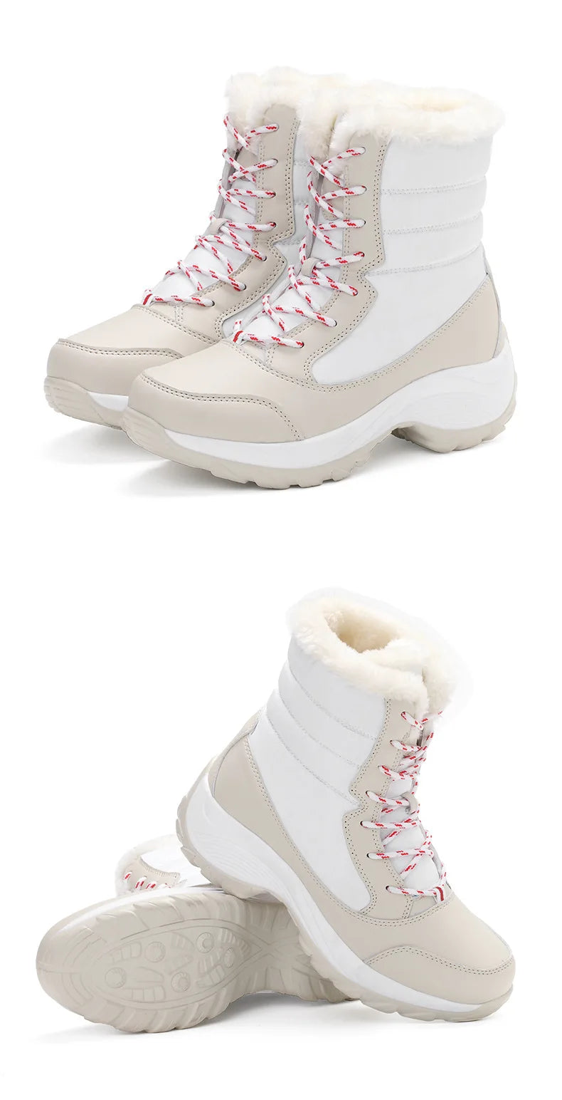Warm Non Slip Snow Boots Women - Glamora