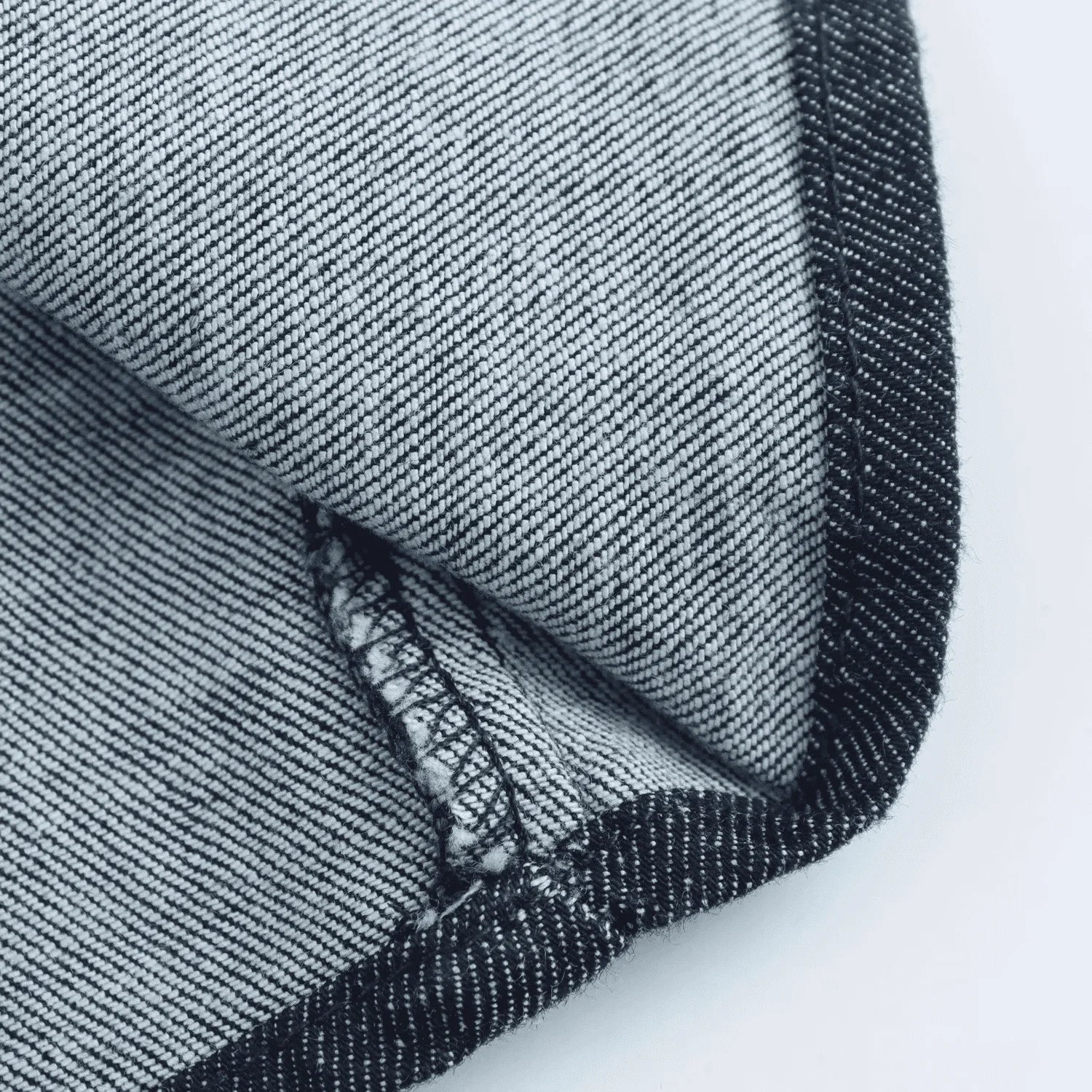 Pleated Denim Dress Casual Elegance Women