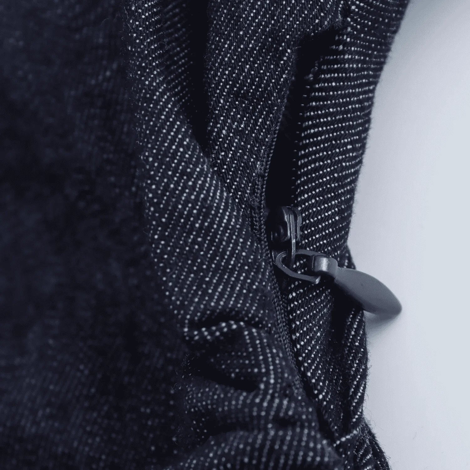 Pleated Denim Dress Casual Elegance Women