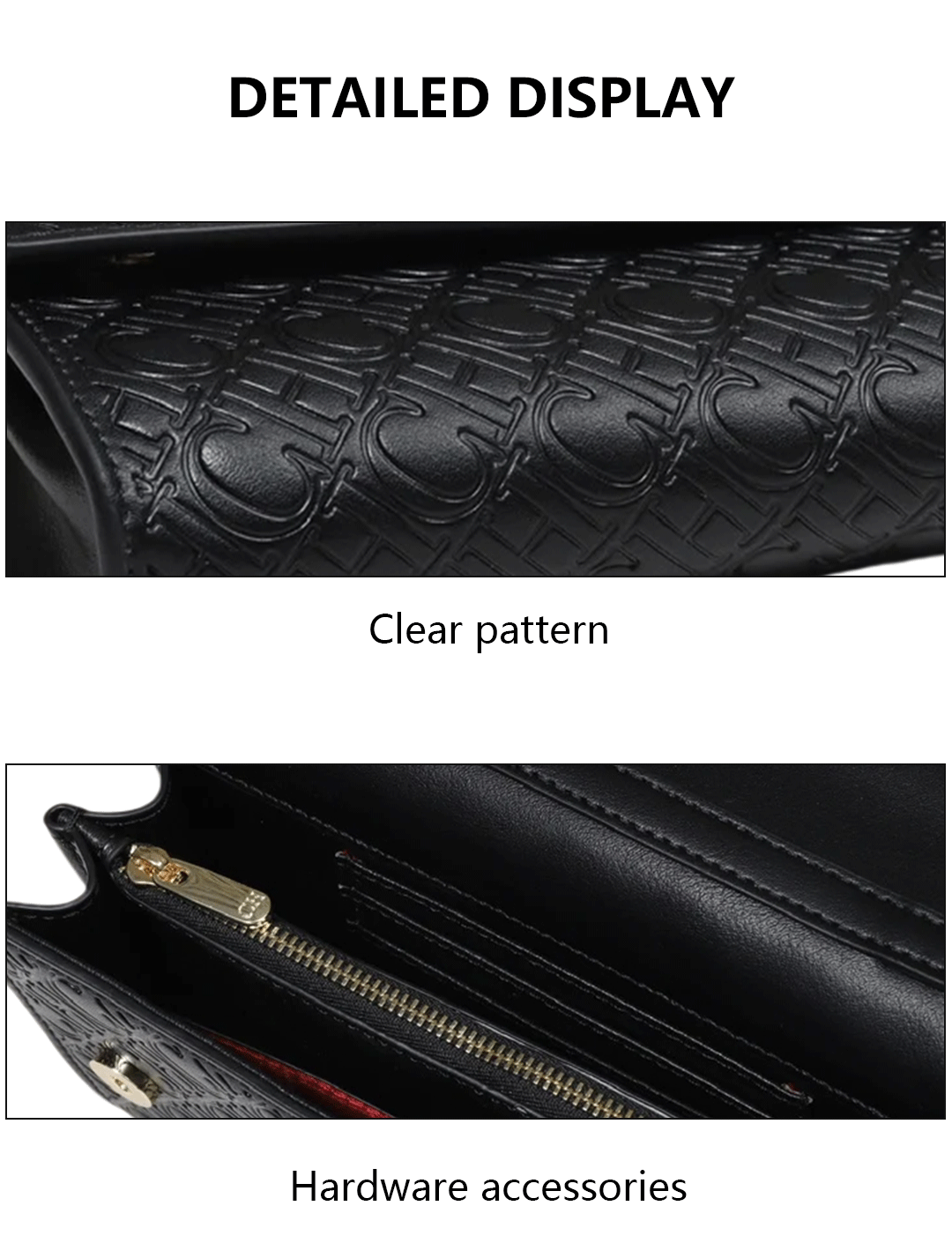 Color Blocked Crossbody Bag Elegant Everyday