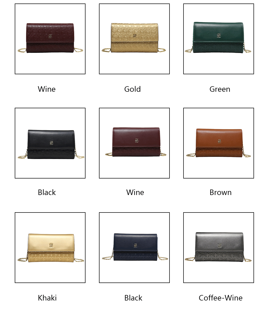 Color Blocked Crossbody Bag Elegant Everyday