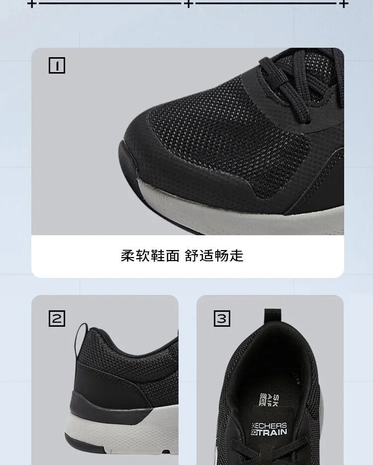 Skechers Shock Absorbing Running Shoes Lightweight Comfort